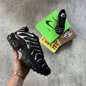 Nike TN - Black Silver Green Strike